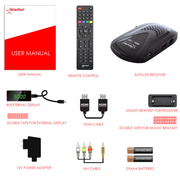 SR-5090HD EXTREME-Full-HD-DVBS2-Satellite Receiver - Image 7