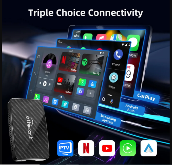 Play2Video Pro Wireless CarPlay/ Android Auto Netflix YouTube IPTV Car Box - Image 3
